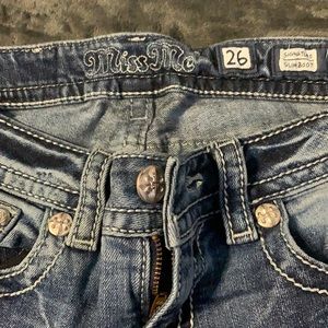 SLIM BOOT cute miss me jeans , so beautiful the back pockets are GORG.